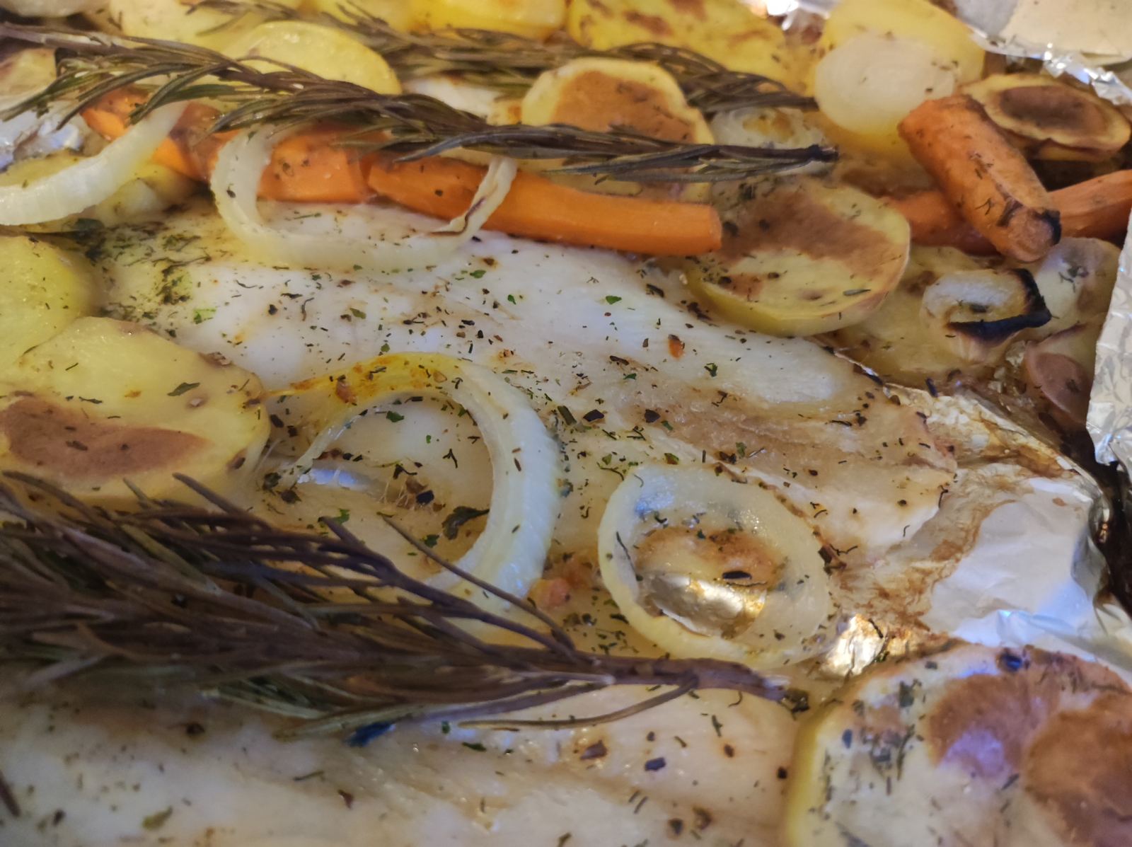 Fileti ribe s povrćem